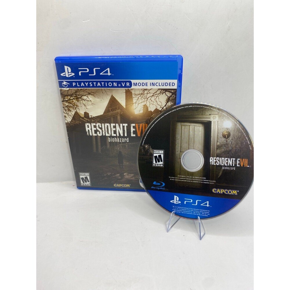 RESIDENT EVIL VII Biohazard SONY PLAYSTATION 4 Video Game PS4 RESIDENT EVIL